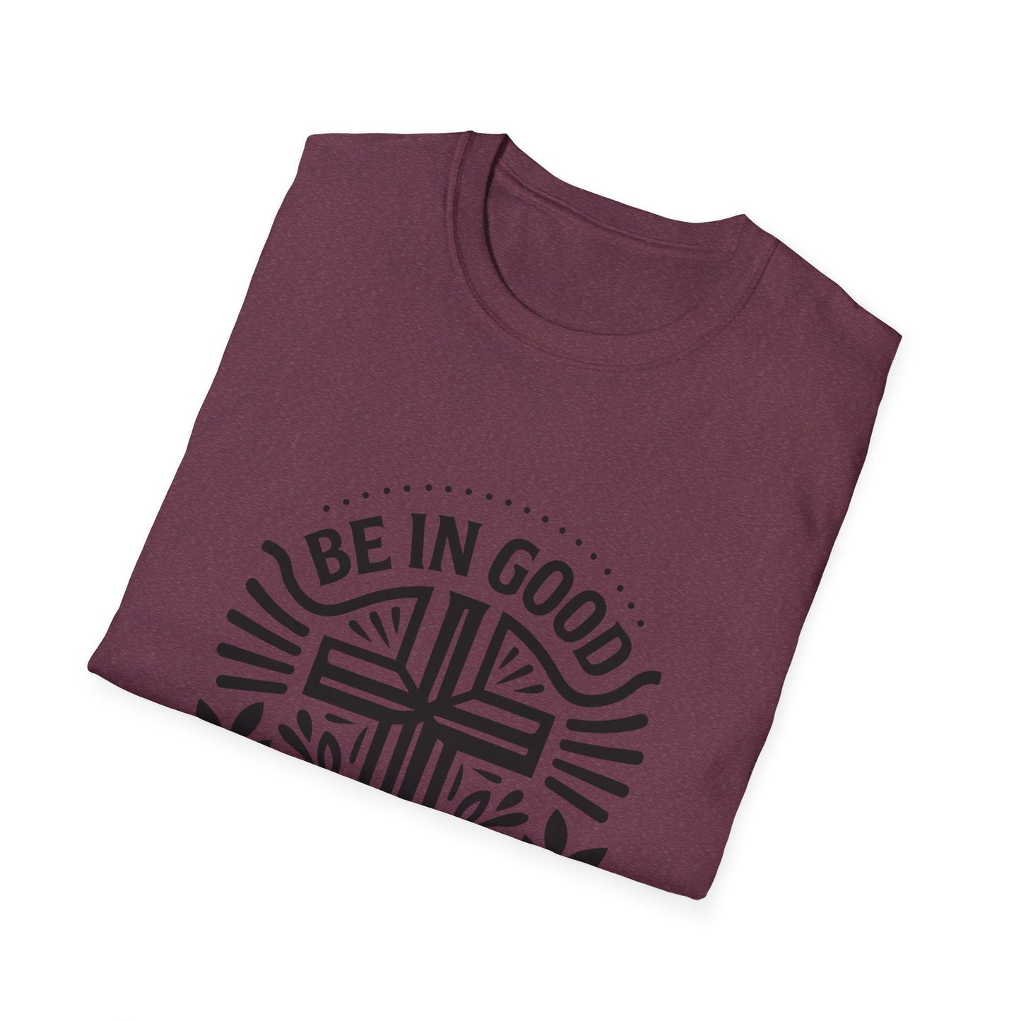 Christian Inspiration Softstyle T-Shirt 'Be in Good Health' 3 John 1:2, Faith-Based Apparel