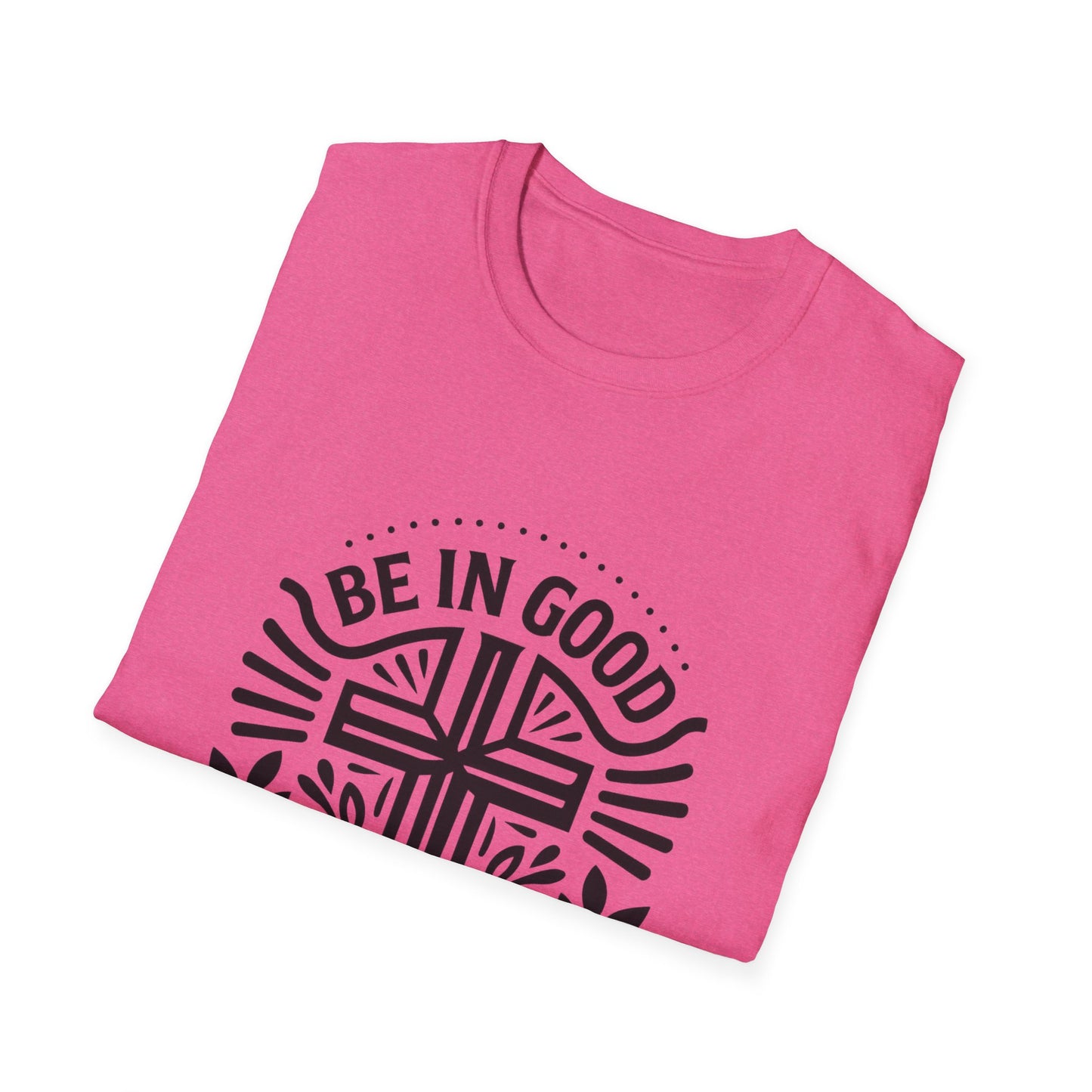 Christian Inspiration Softstyle T-Shirt 'Be in Good Health' 3 John 1:2, Faith-Based Apparel