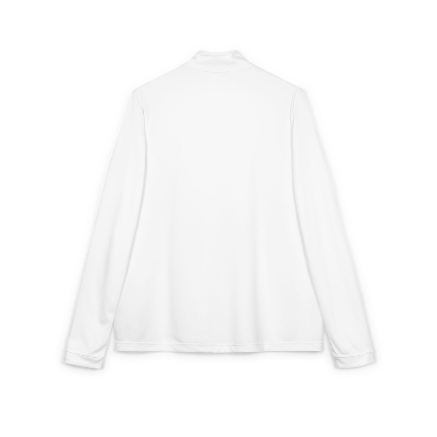adidas Quarter-Zip Pullover Embroidered with 'We Win' Romans 8:37