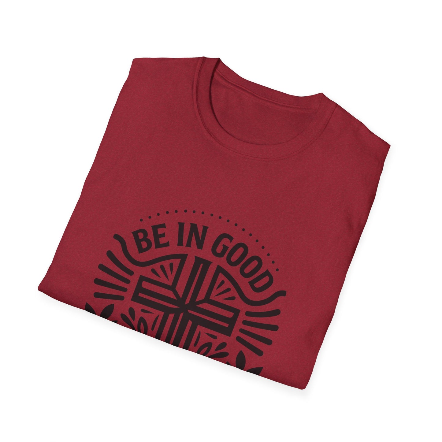 Christian Inspiration Softstyle T-Shirt 'Be in Good Health' 3 John 1:2, Faith-Based Apparel
