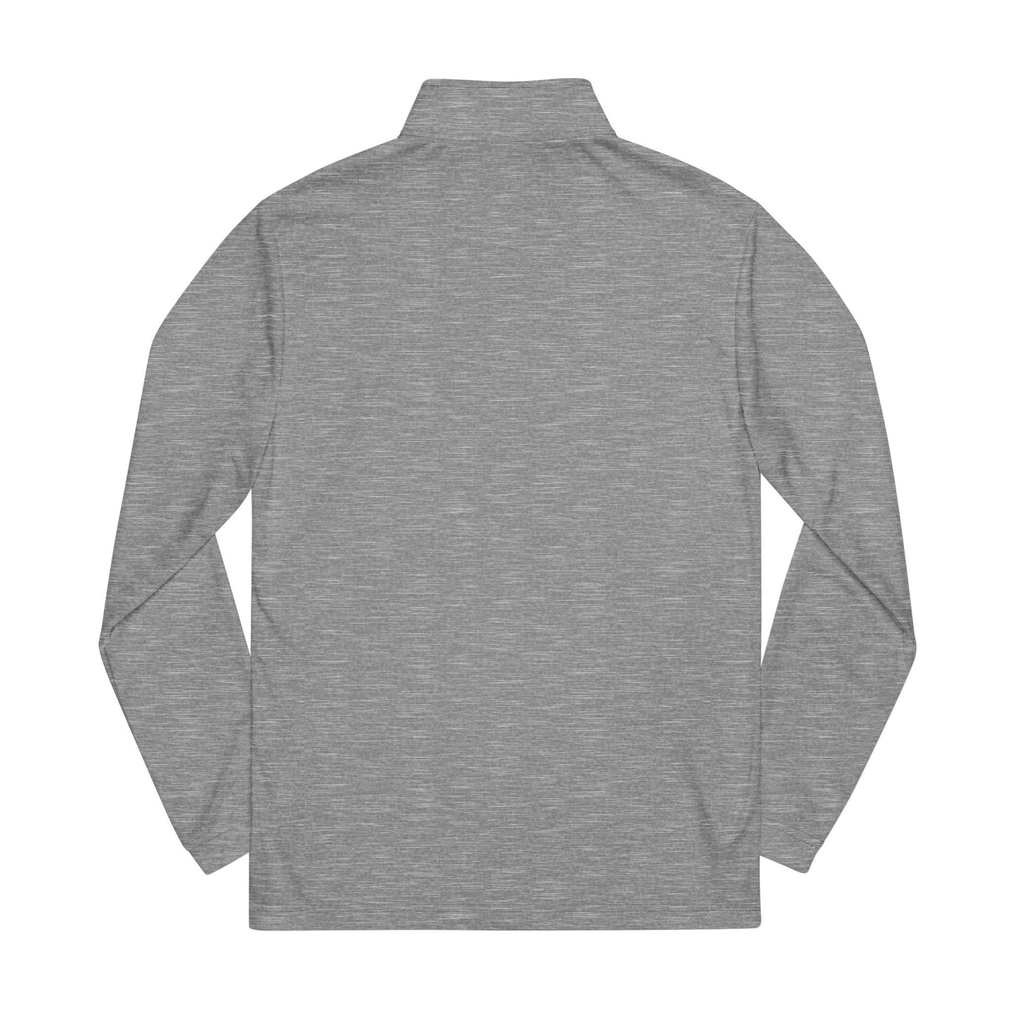 adidas Quarter-Zip Pullover Embroidered with 'We Win' Romans 8:37