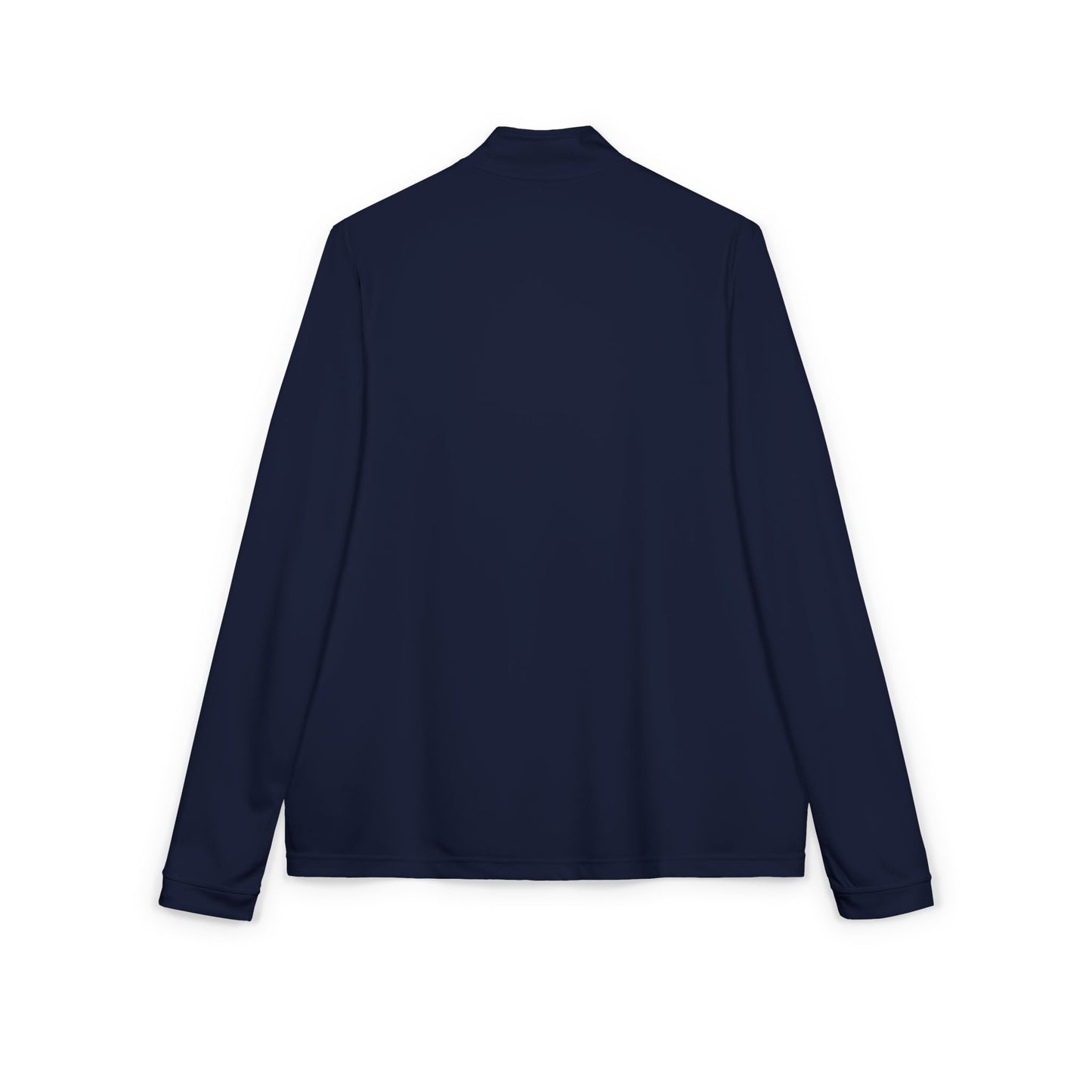 adidas Quarter-Zip Pullover Embroidered with 'We Win' Romans 8:37