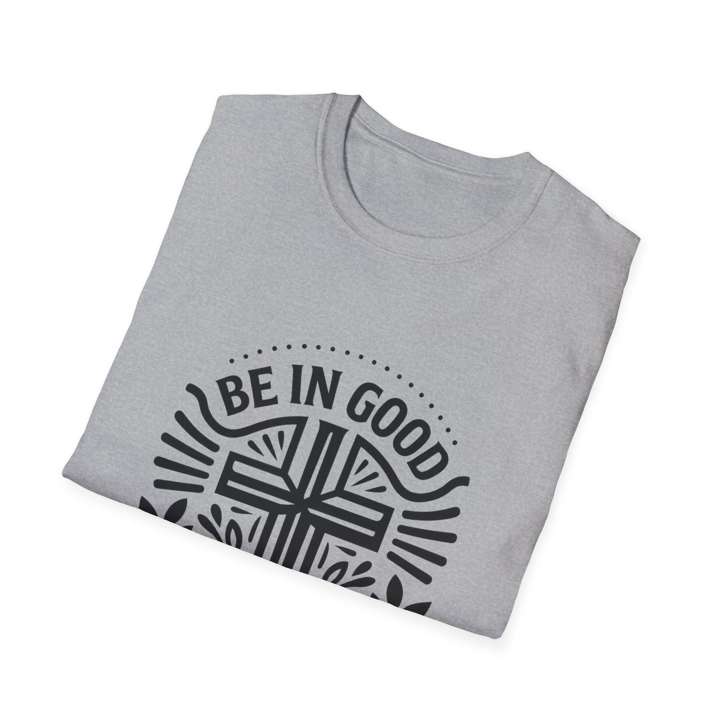 Christian Inspiration Softstyle T-Shirt 'Be in Good Health' 3 John 1:2, Faith-Based Apparel