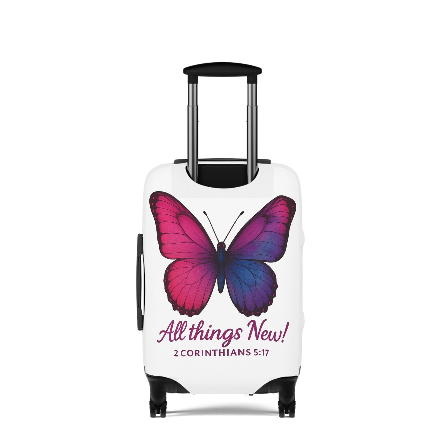 Luggage Cover Inspirational 'All things New!'