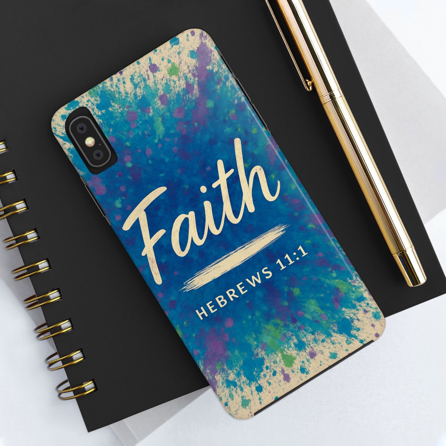 Faith Tough Phone Case - Hebrews 11:1 - Inspirational