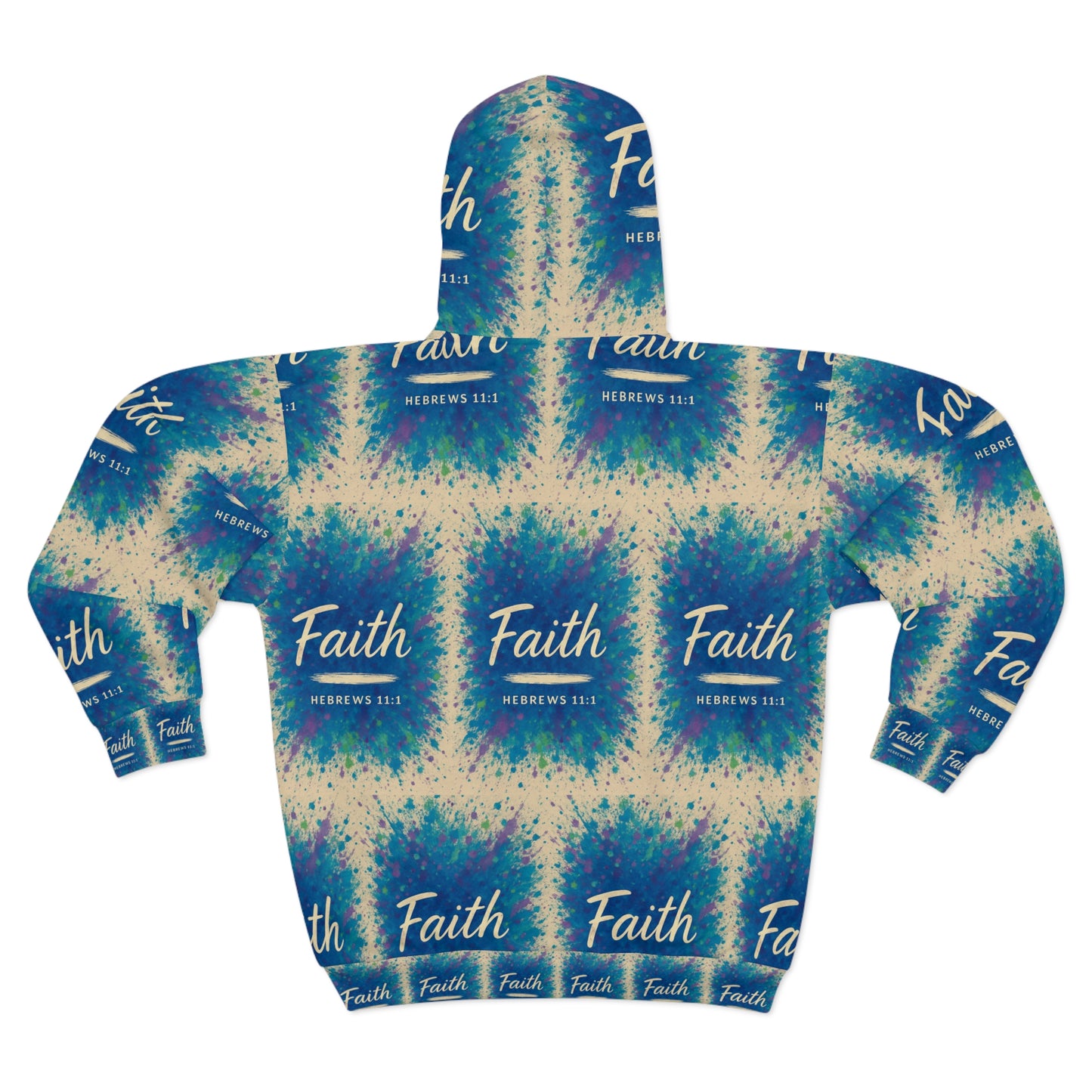 'Faith' Zip Hoodie, Hebrews 11:1