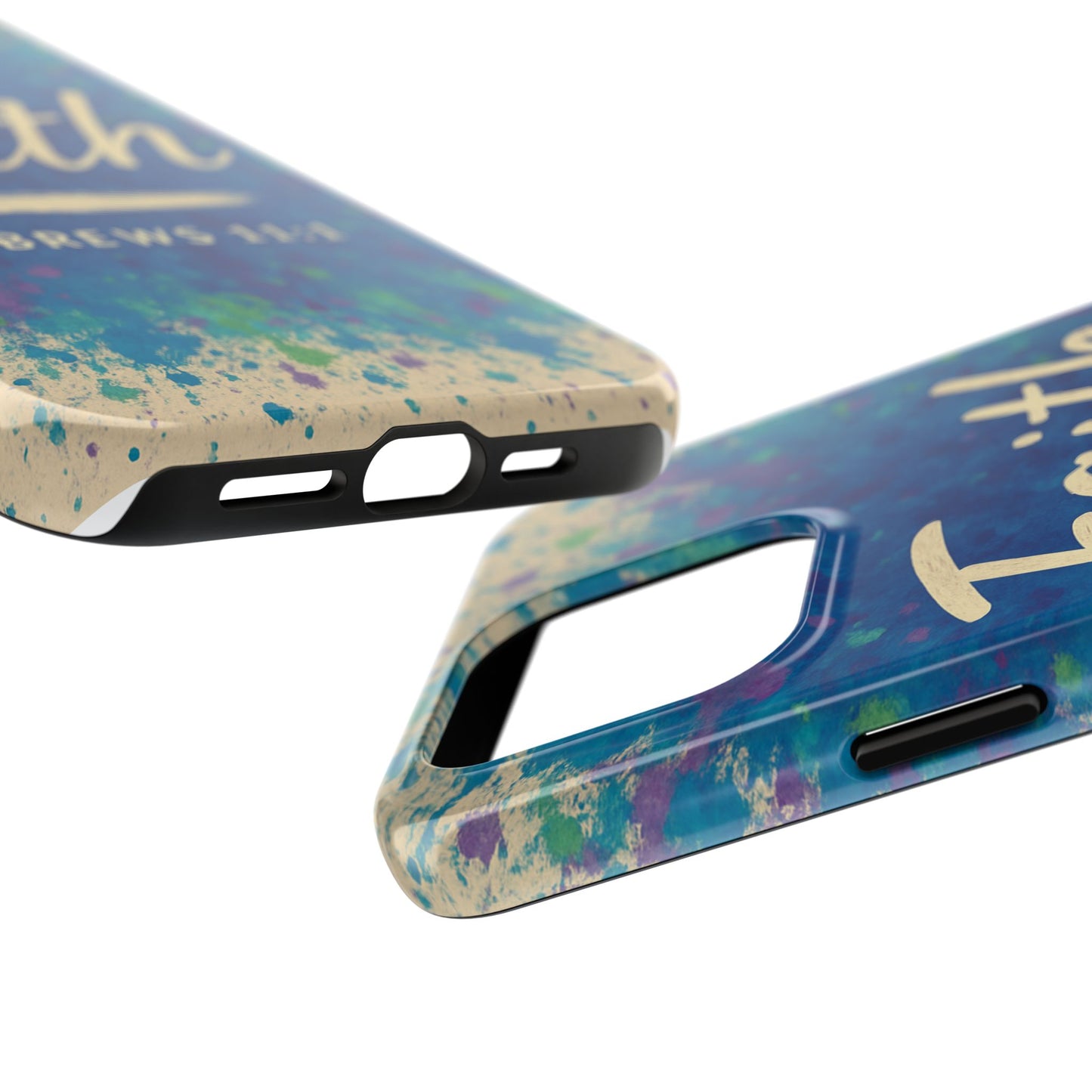 Faith Tough Phone Case - Hebrews 11:1 - Inspirational