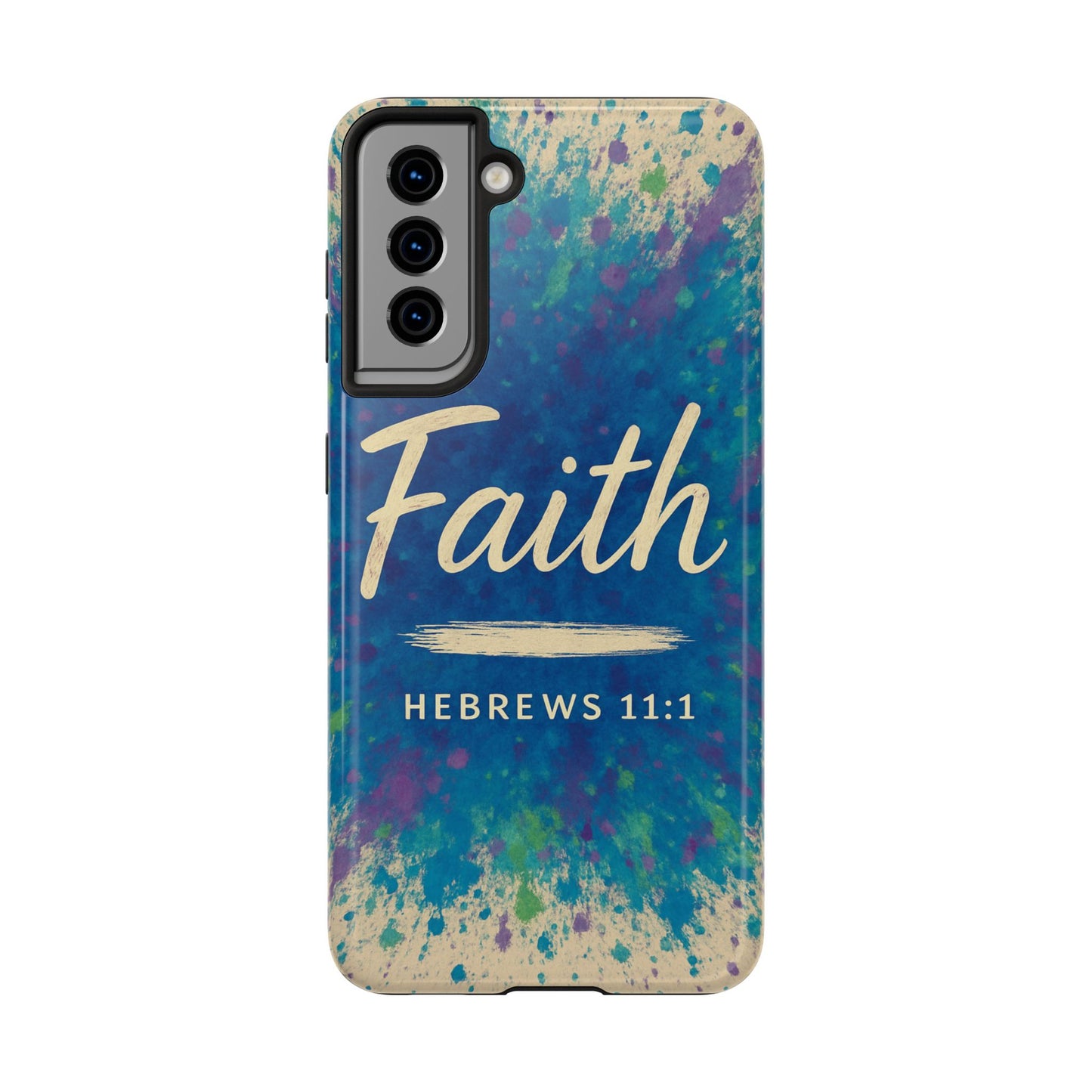 Faith Tough Phone Case - Hebrews 11:1 - Inspirational