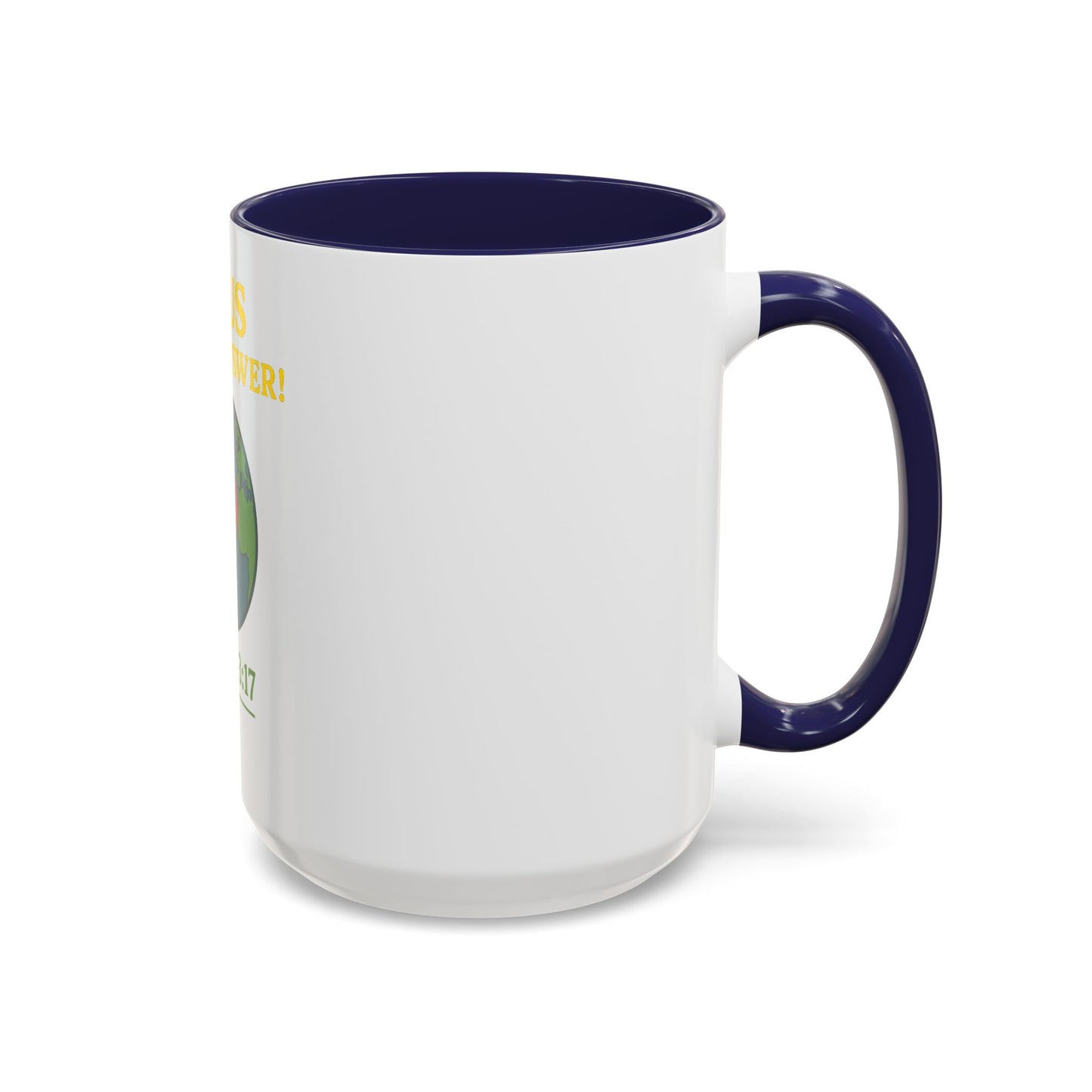 Coffee Mug, Jesus is the Answer!, John 3:17, Faith-Based Christian Gift