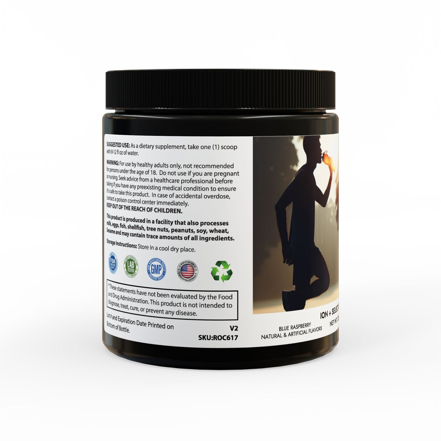 ION + Select Electrolyte Supplement (225g, 7.9oz), Be in Good Health!
