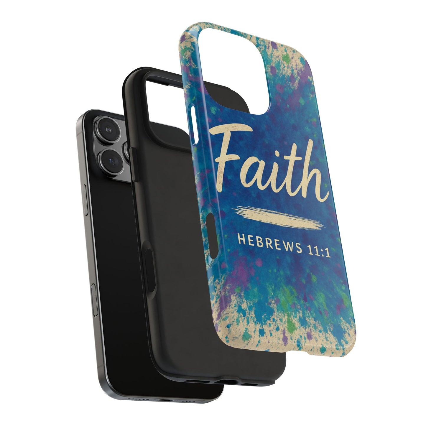 Faith Tough Phone Case - Hebrews 11:1 - Inspirational
