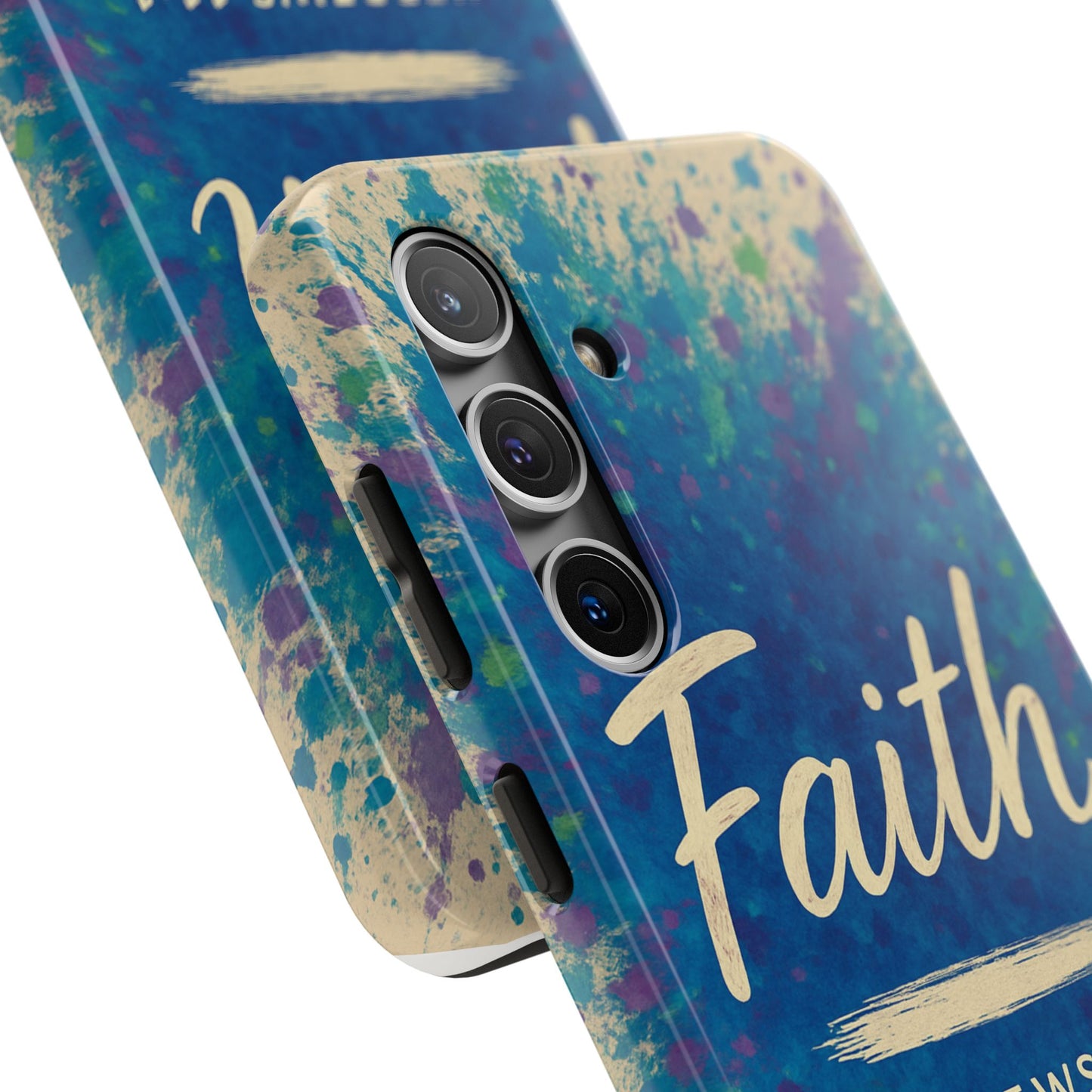 Faith Tough Phone Case - Hebrews 11:1 - Inspirational