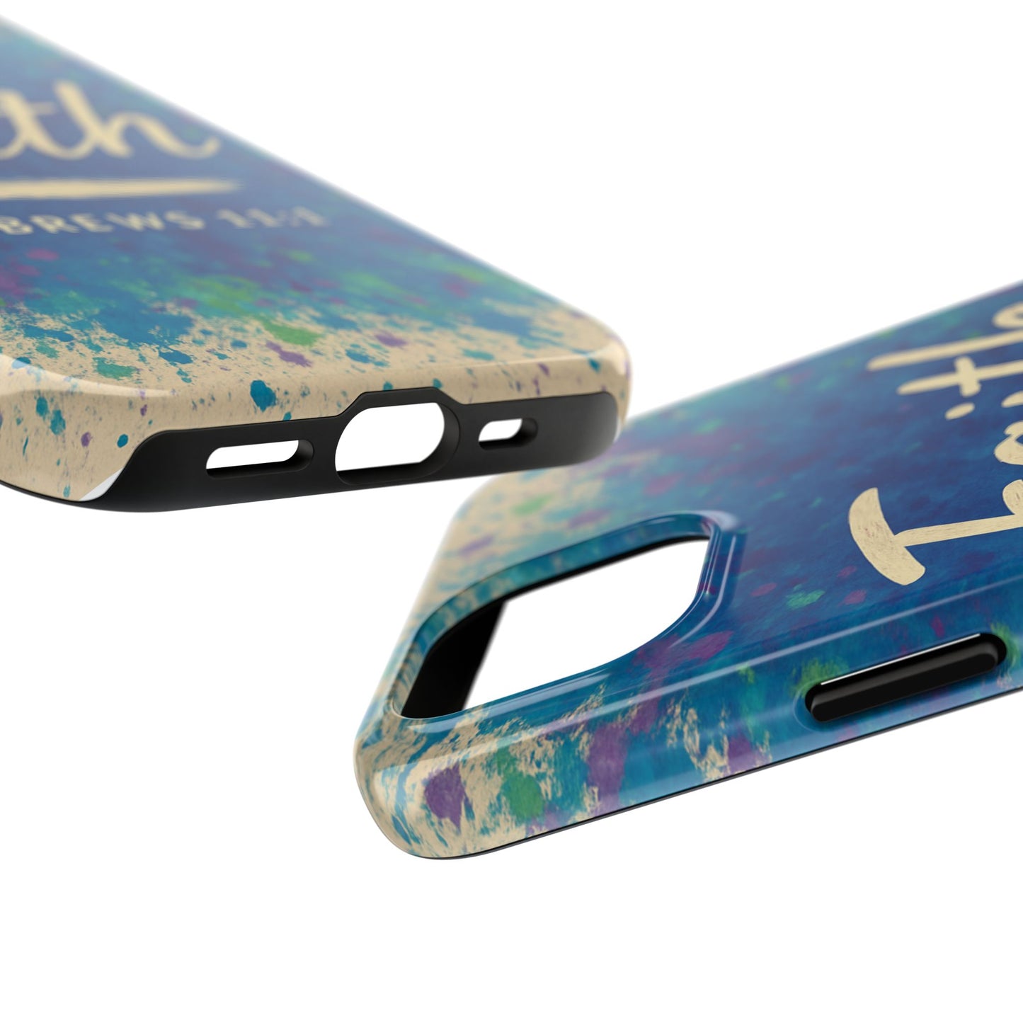 Faith Tough Phone Case - Hebrews 11:1 - Inspirational