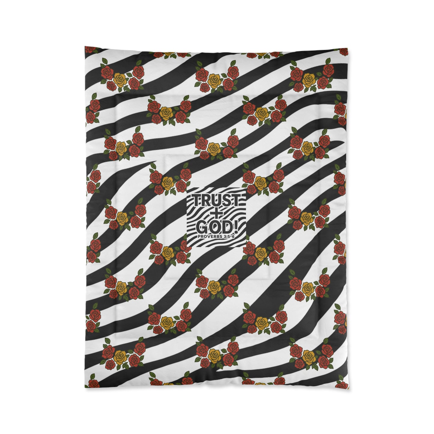 Inspirational Comforter, ‘Trust God!’