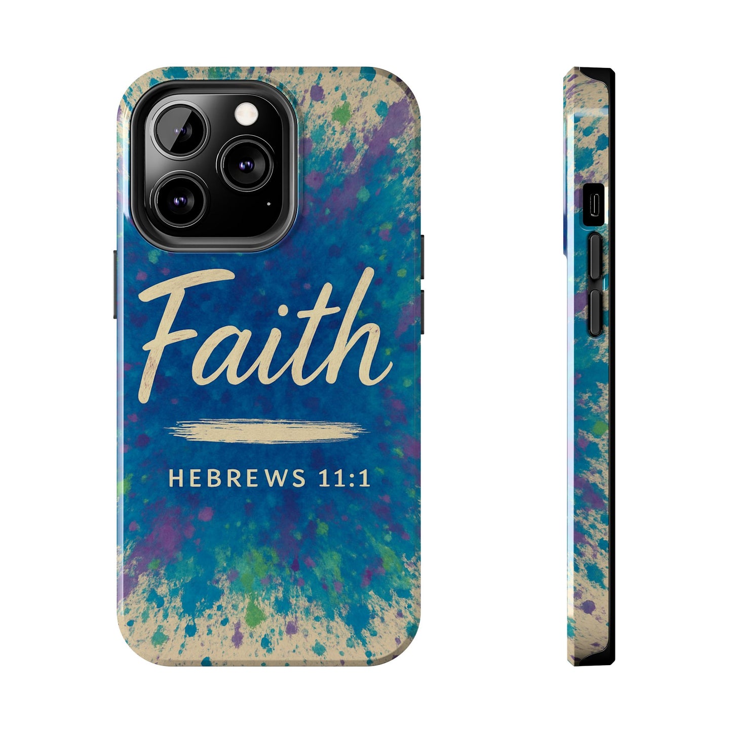 Faith Tough Phone Case - Hebrews 11:1 - Inspirational