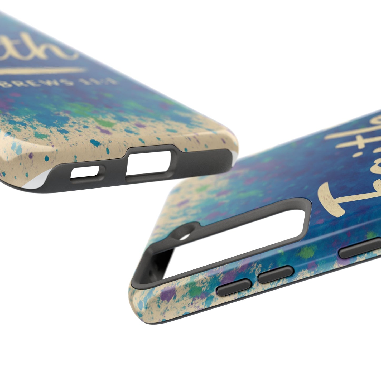 Faith Tough Phone Case - Hebrews 11:1 - Inspirational