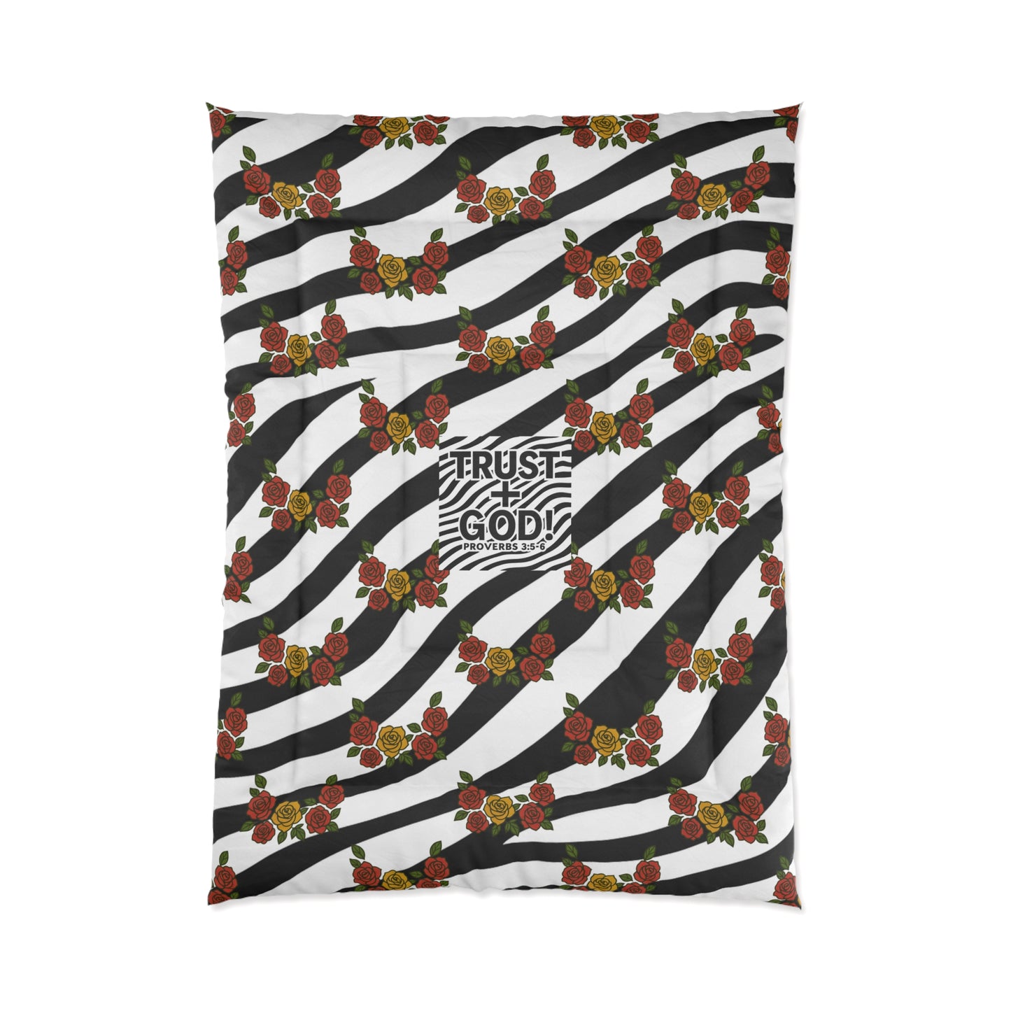 Inspirational Comforter, ‘Trust God!’