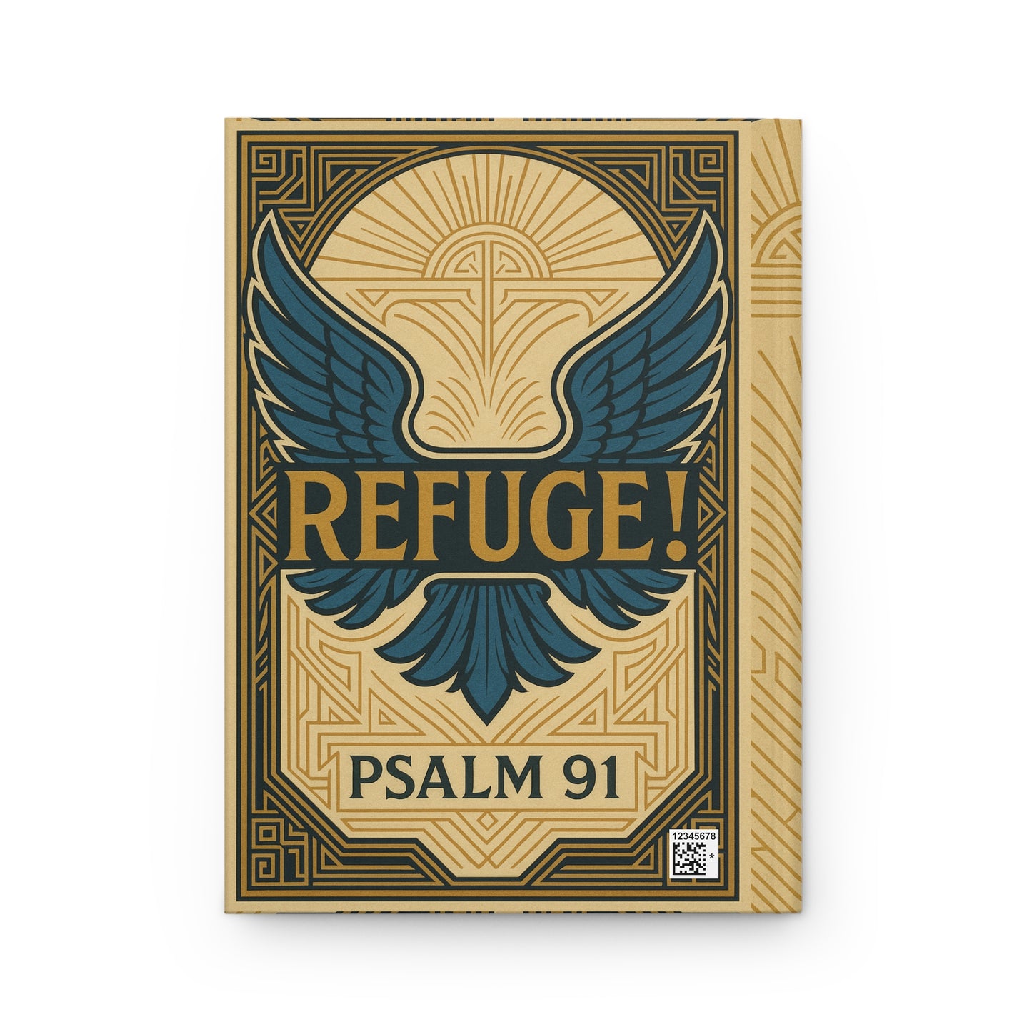 "Refuge!" Inspirational Hardcover Journal