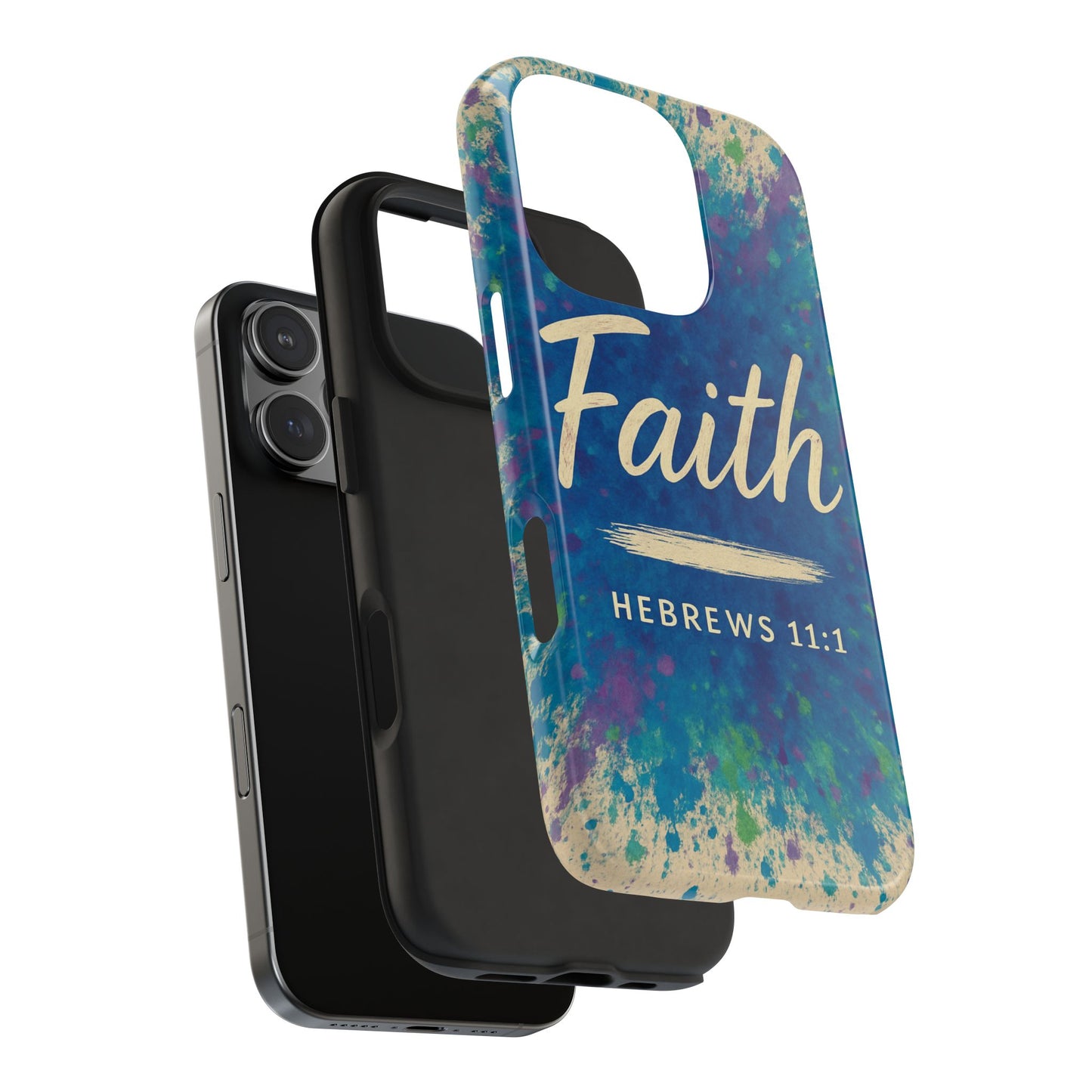 Faith Tough Phone Case - Hebrews 11:1 - Inspirational