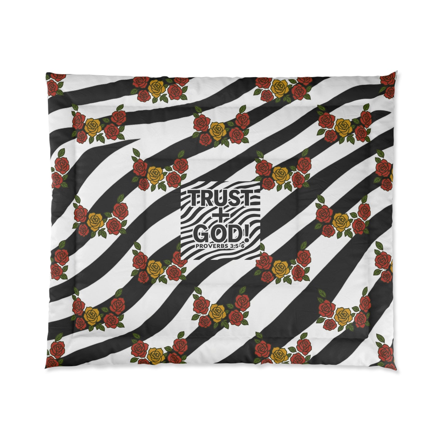 Inspirational Comforter, ‘Trust God!’