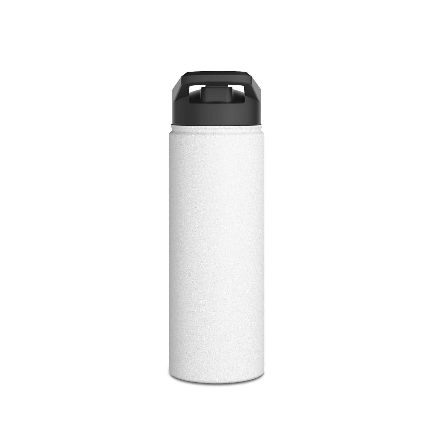 Water Bottle - Christian Inspirational Motivational Drink Container, 'We Win' Romans 8:37