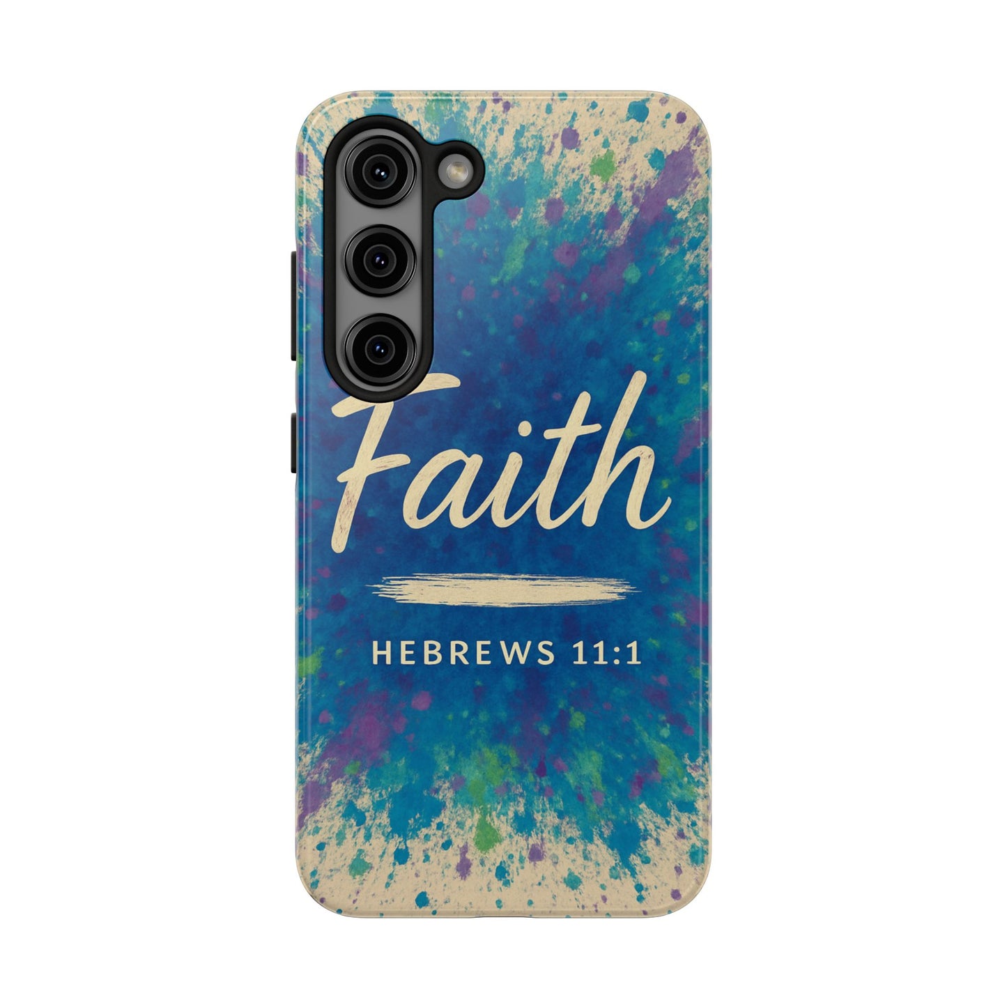Faith Tough Phone Case - Hebrews 11:1 - Inspirational