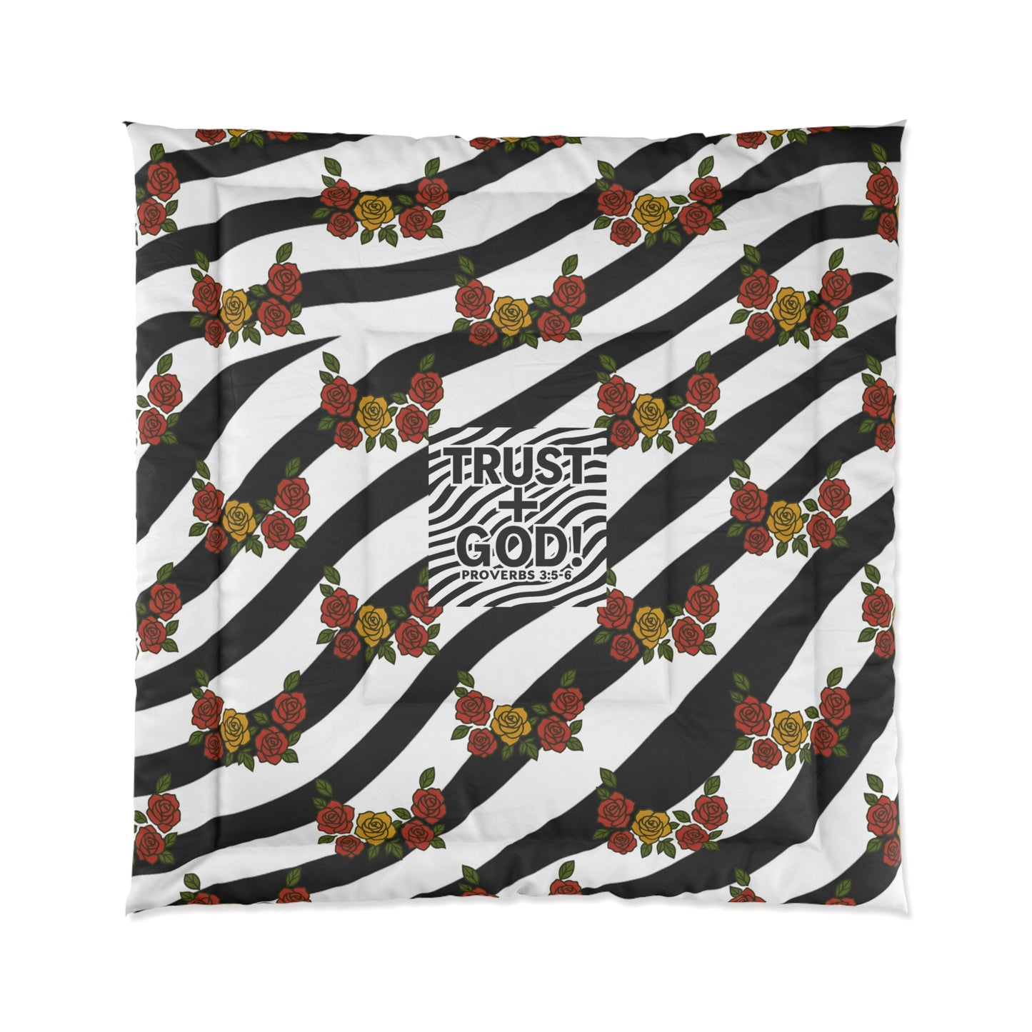 Inspirational Comforter, ‘Trust God!’