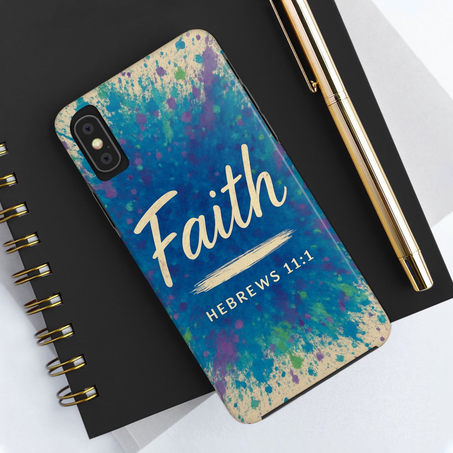 Faith Tough Phone Case - Hebrews 11:1 - Inspirational