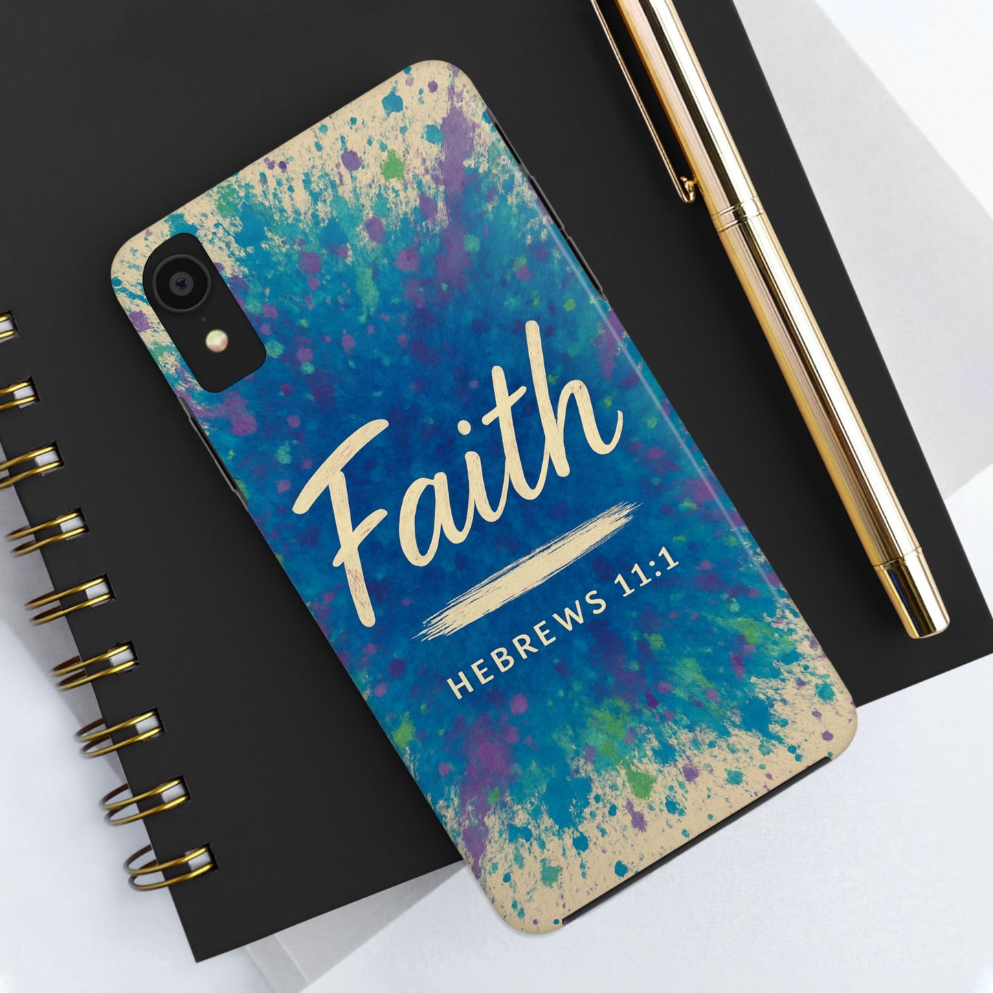Faith Tough Phone Case - Hebrews 11:1 - Inspirational