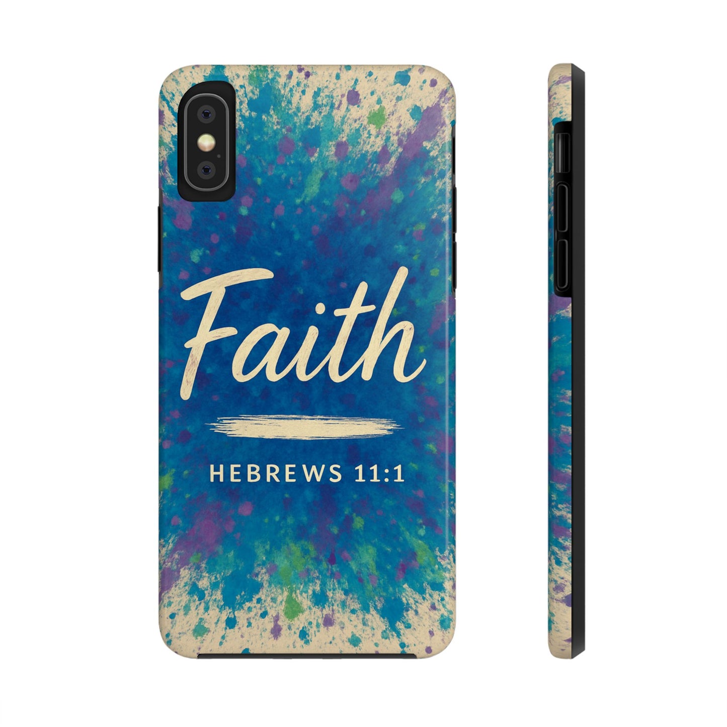Faith Tough Phone Case - Hebrews 11:1 - Inspirational