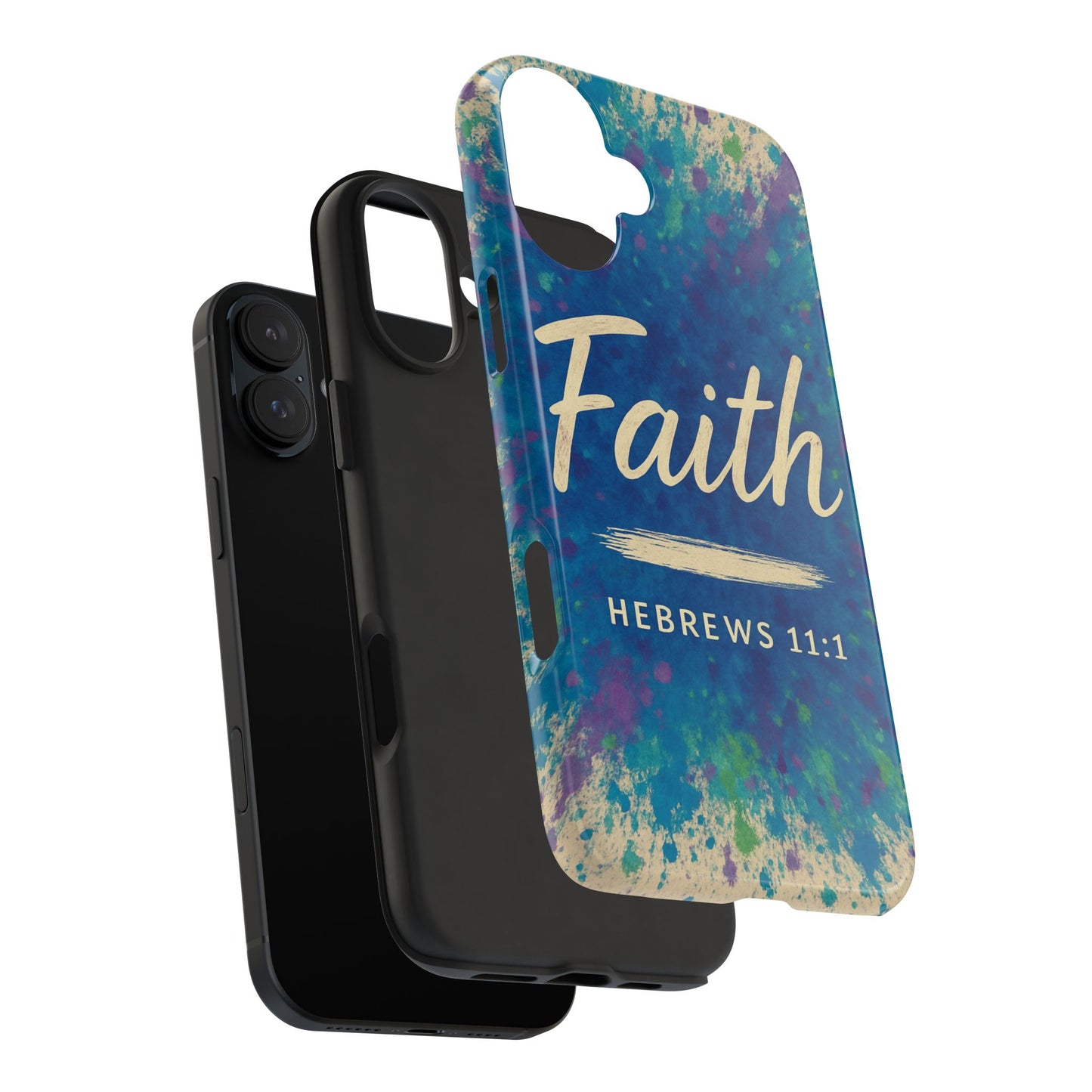 Faith Tough Phone Case - Hebrews 11:1 - Inspirational