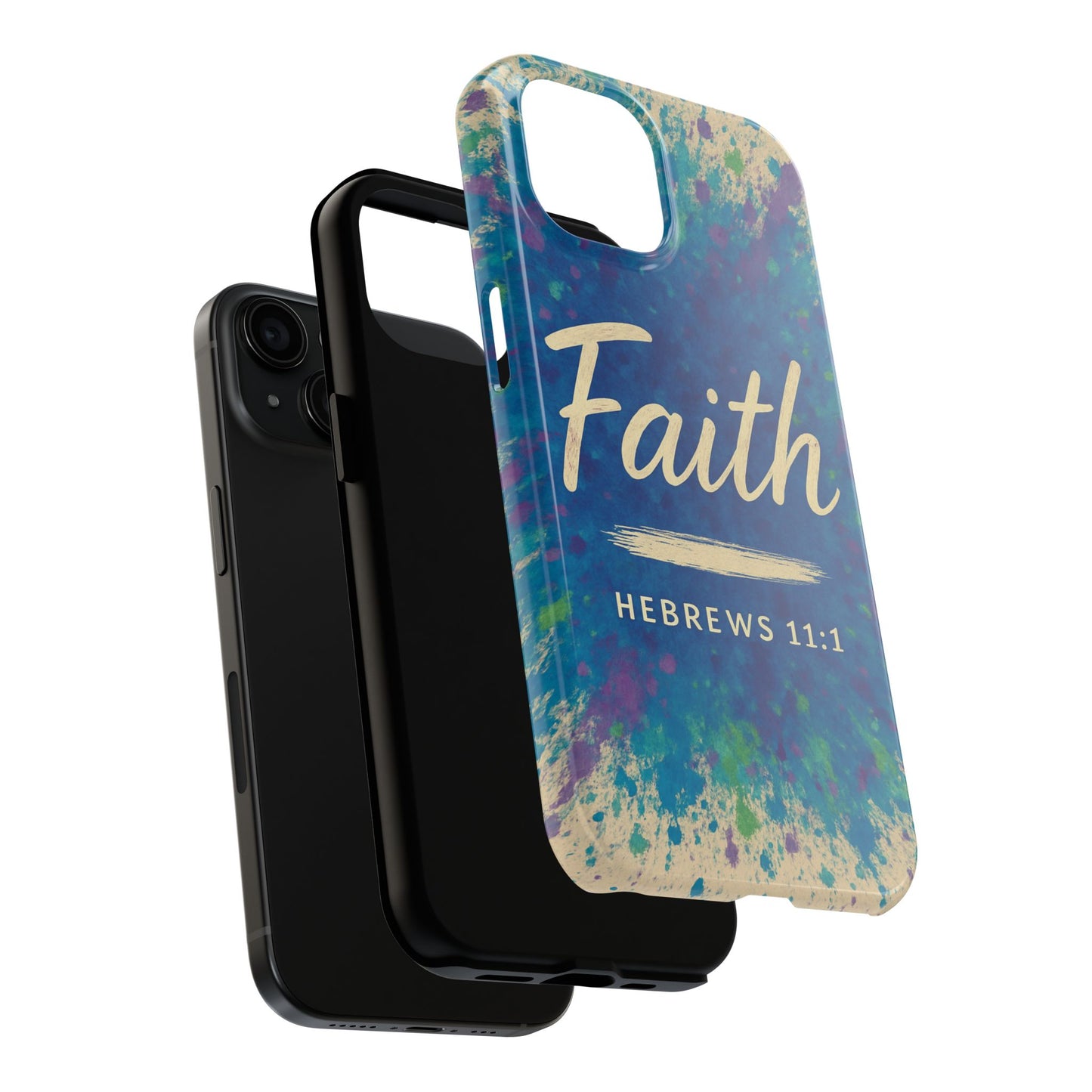 Faith Tough Phone Case - Hebrews 11:1 - Inspirational