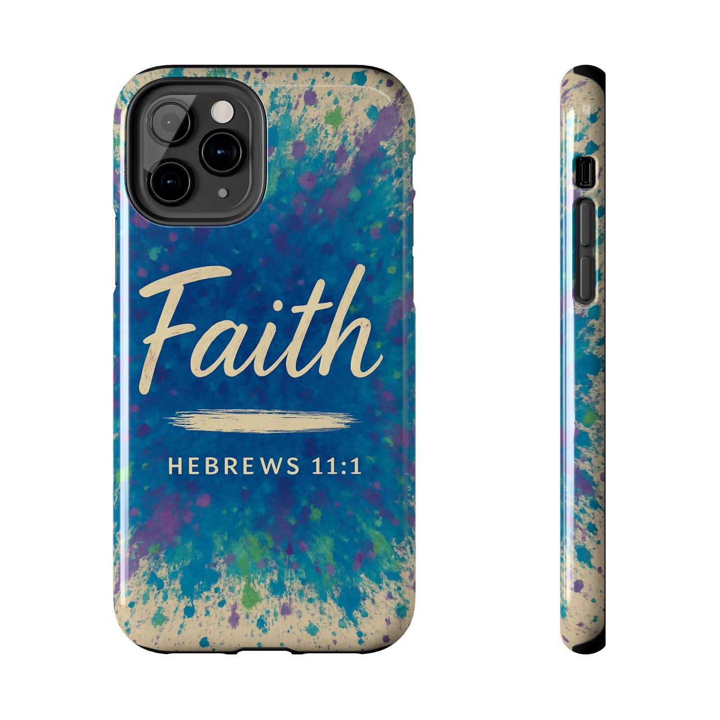 Faith Tough Phone Case - Hebrews 11:1 - Inspirational