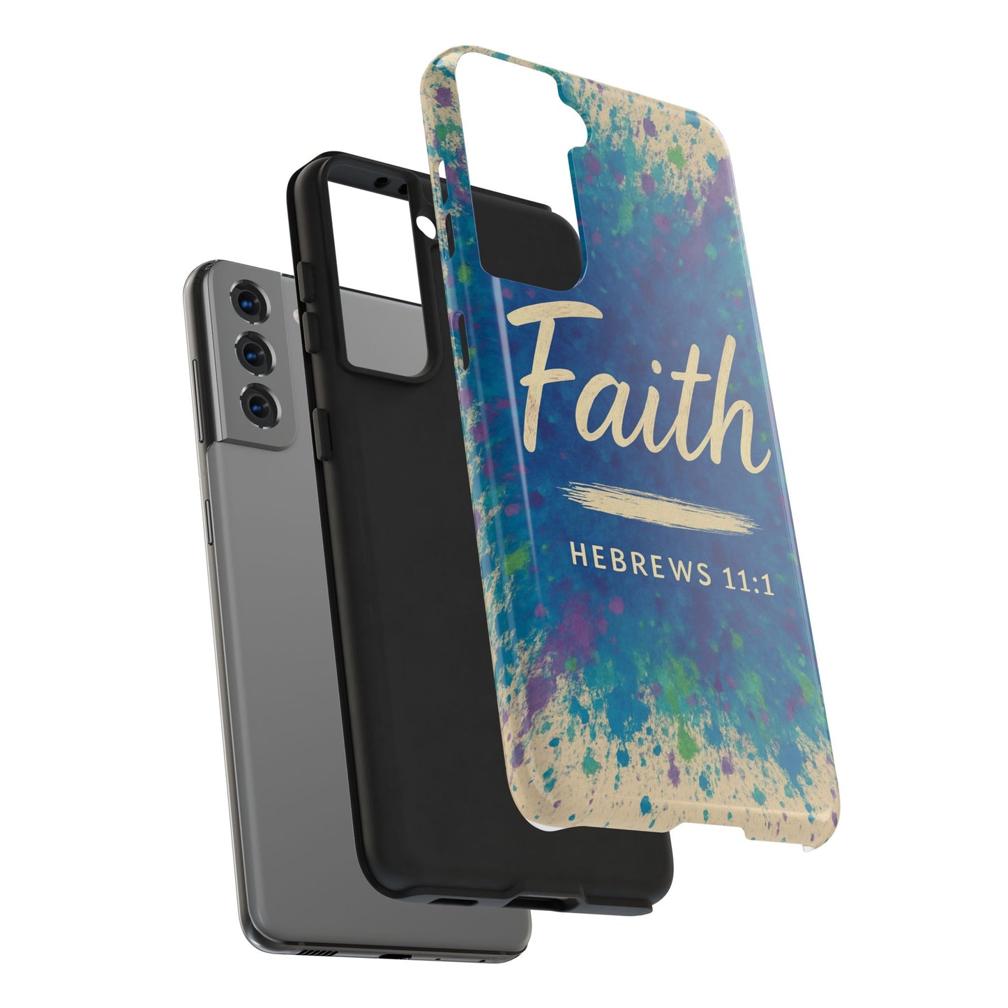 Faith Tough Phone Case - Hebrews 11:1 - Inspirational