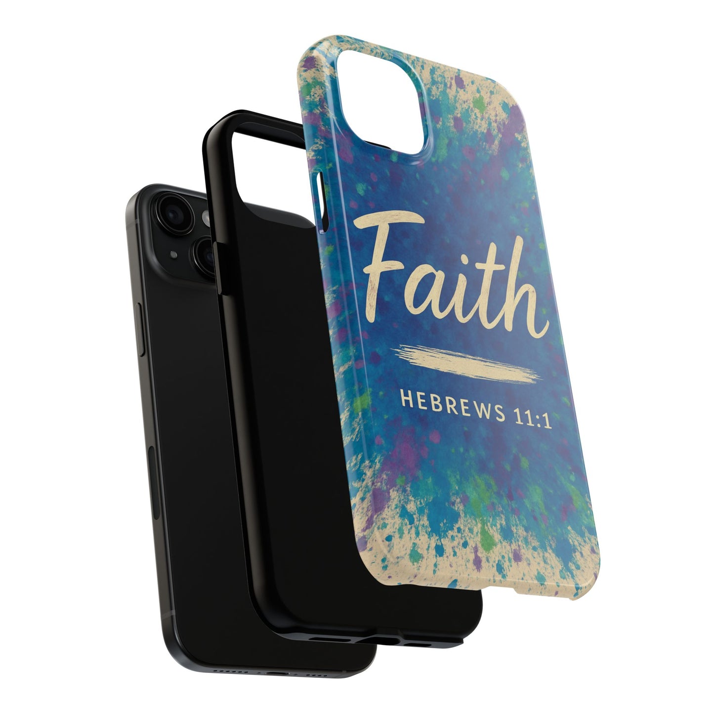 Faith Tough Phone Case - Hebrews 11:1 - Inspirational