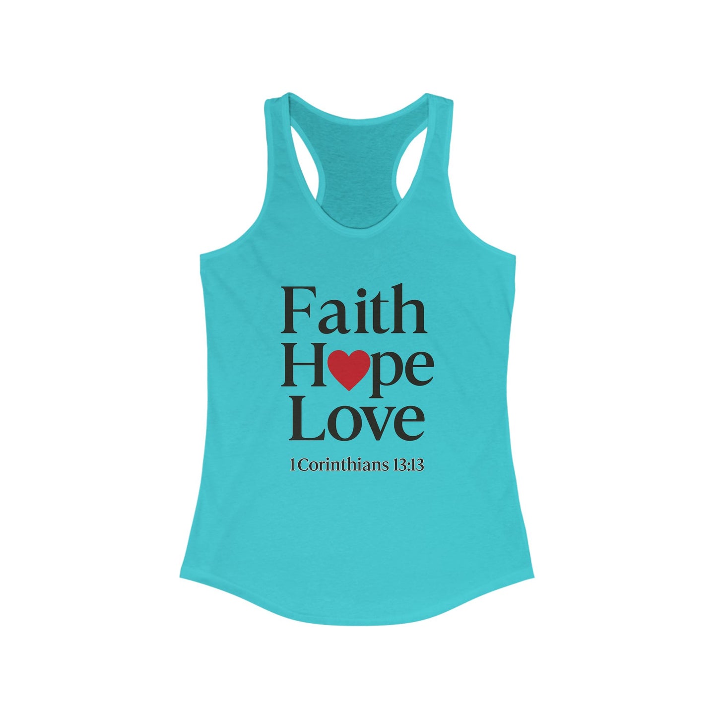 Women's Faith Hope Love Tank