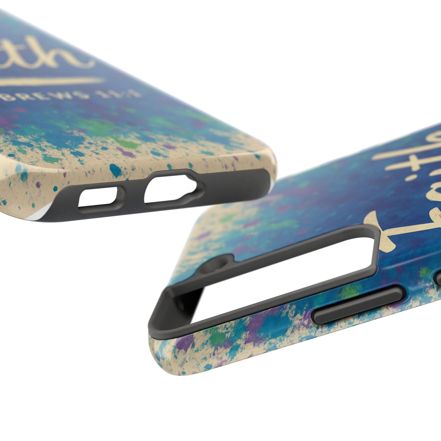 Faith Tough Phone Case - Hebrews 11:1 - Inspirational